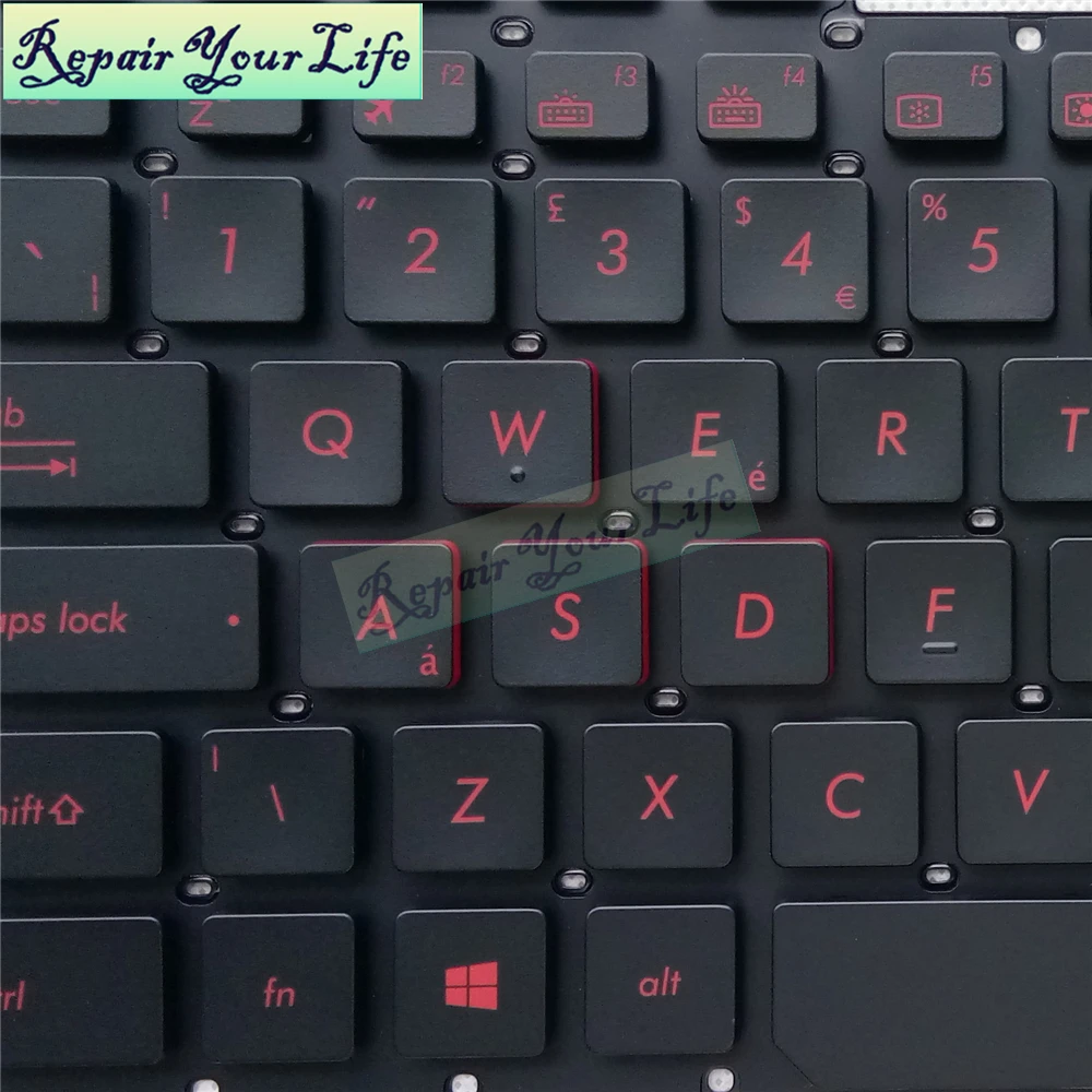 Клавиатура для ноутбука ASUS G751JT G751JY G751 английская версия 0KNB0 E601UK00 ASM14C3|Клавиатуры