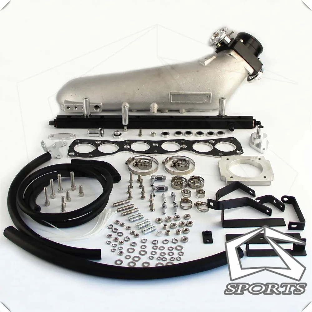 Впускной коллектор + Корпус дроссельной заслонки VQ35 топливная направляющая для T