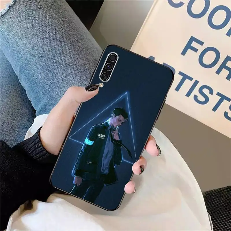 

Detroit Become Human RK800 Phone Case For Samsung galaxy S 9 10 20 A 10 21 30 31 40 50 51 71 s note 20 j 4 2018 plus