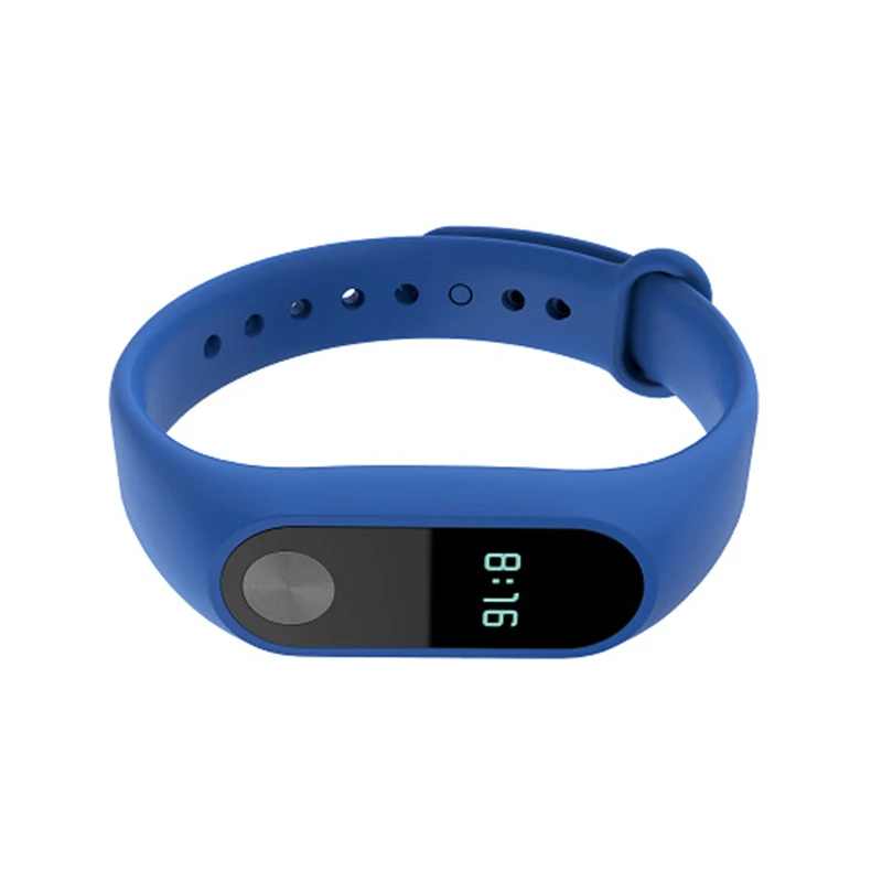 Силиконовый ремешок браслет для Mi Band 2 аксессуары MiBand сменный смарт часов Xiaomi