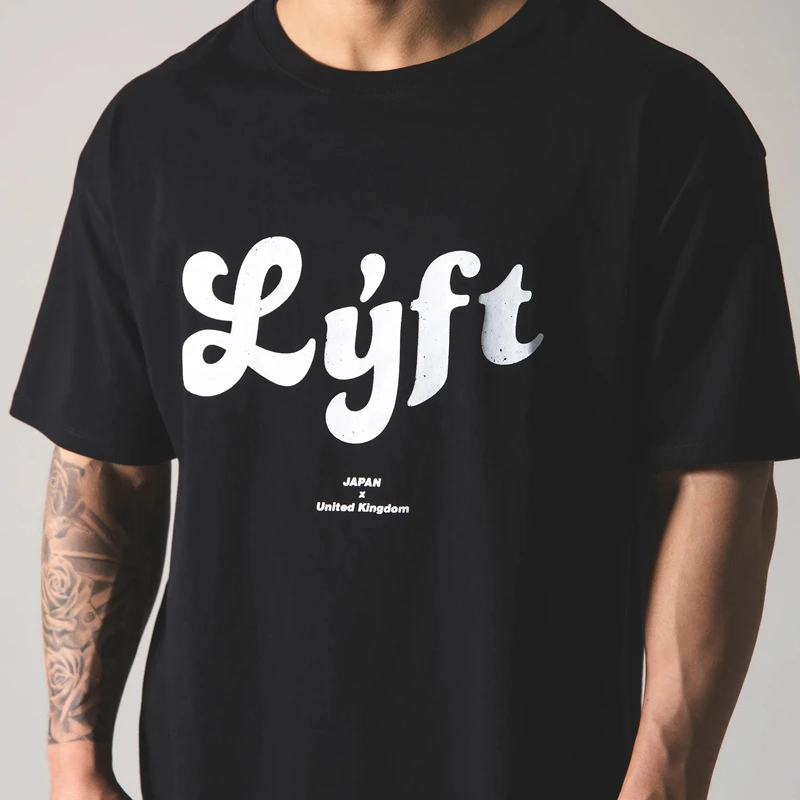 2020 LYFT Летняя мужская футболка Повседневная свободная Мужская рубашка для отдыха