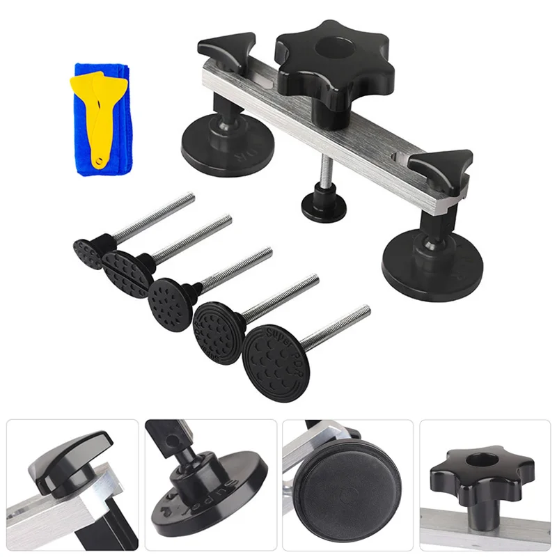 

Besper Aluminum Alloy Car Dent Repair Tools Dent Repair Kit Automotive Paintless Car Body Dent Removal Kits for Vehicle Car Auto