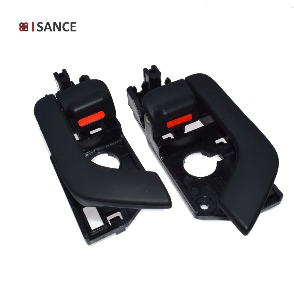 Левая и правая пары ISANCE внутренняя дверная ручка 82620-2C000 82610-2C000 для Hyundai Tiburon 2003 2004