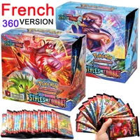 360pcs frenchspanish version pokemon cards box tcg sun moon evolutions booster shinny card pokemon game toy kids birthday gi