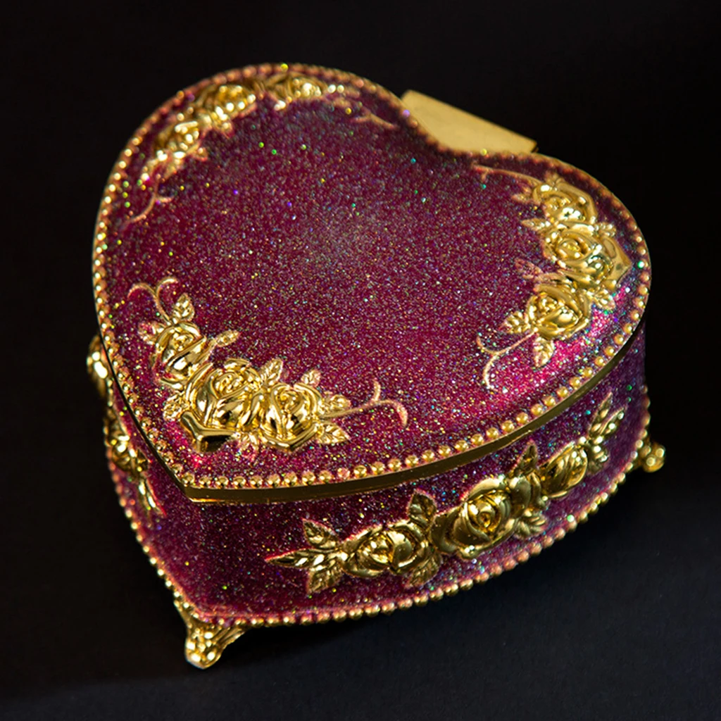 

Prettyia свадебный ювелирный чехол часы с драгоценными камнями запонки, зажим для галстука коробки для хранения