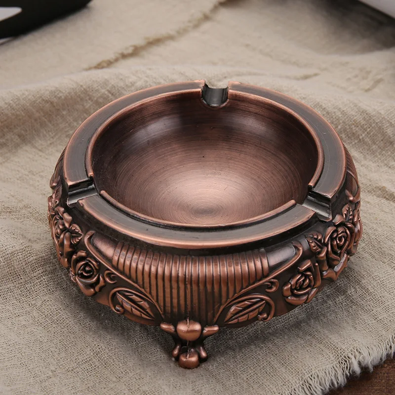 

European Style Retro Ashtray Mini Ashtray Outdoor Home Ashtray Portable Ashtray Smoke Tray Cigar Ashtray Stussy Cenizero ashtray