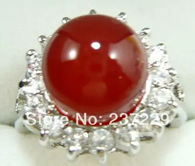 Оптовая цена бесплатно ^^ ^ Vogue панк граненый маленький белый кристалл красный