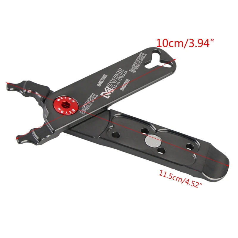 

Bike Chain Missing Quick Connector Tire Valves Lever Buckle 5 in 1 Cycling Repair Multi Tools Bicycle Master Link Plier