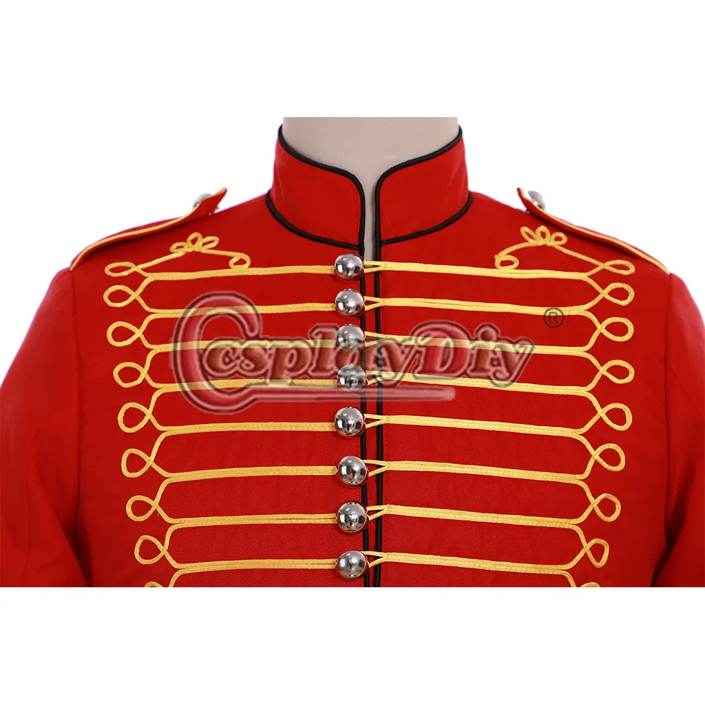 Косплей Сделай Сам сделанный на заказ Майкл Джексон Красная куртка пальто костюм