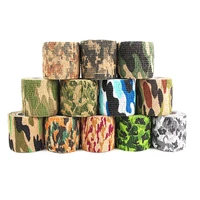 1 roll men army adhesive camouflage tape stealth wrap outdoor hunting camo gun tape 5cm4 5m hunting gun accessories dropship