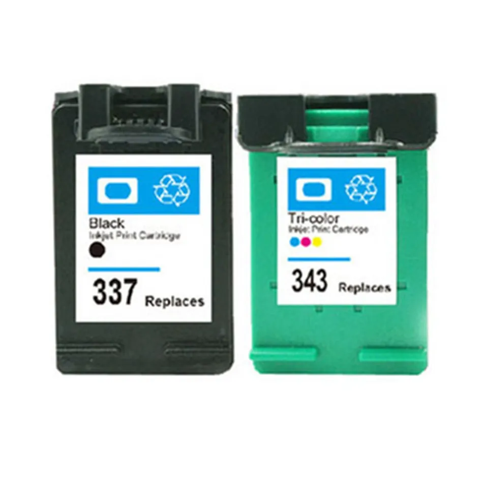 Чернила для принтера картридж тонер HP 337 343 Photosmart 2575 8050 с чернилами Deskjet 5940 6940 6980 D4160 Officejet 6310 6315 струйный