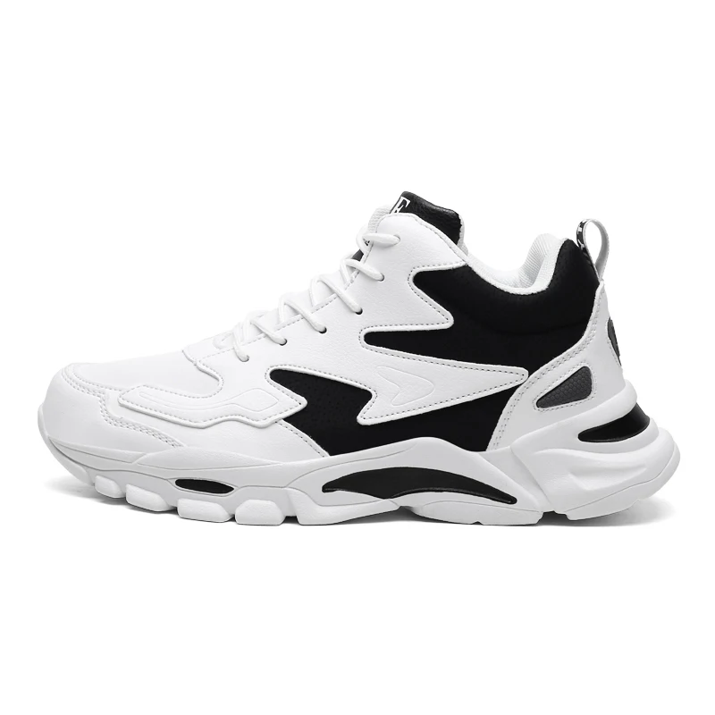 Кроссовки мужские демпфирующие Спортивная повседневная обувь толстая подошва