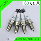 4 X 9807B-5615W SKJ20DR-M11 Iridium Свеча зажигания для Honda Accord CR-V Acura RL TSX 9807B5615W SKJ20DRM11 9807B 5615W SKJ20DR M11