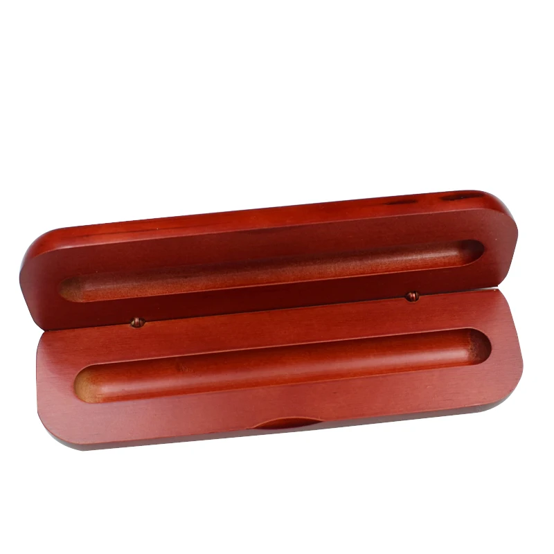 Чехол для карандашей и ручек из натурального дерева деревянный футляр хранения