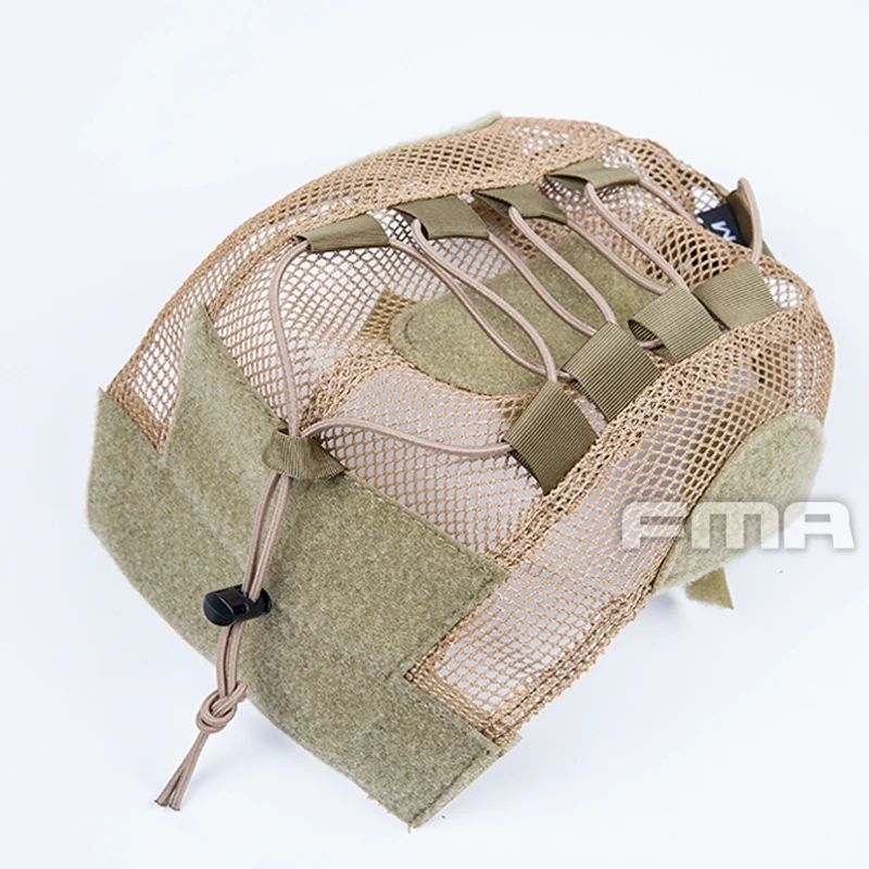FMA Тактический шлем камуфляжная ткань черная кобура для тактического шлема TB1310