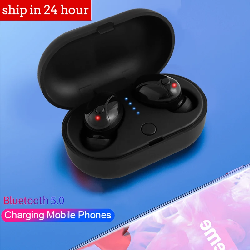 2019 LIGE TWS Bluetooth 5 0 настоящие Беспроводные наушники мини беспроводные с микрофоном