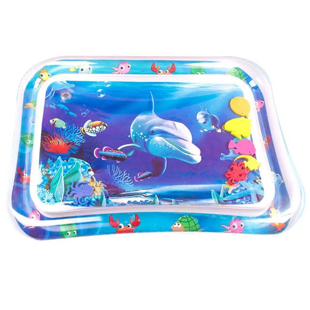 

Baby Kids Water Play Mat Inflatable Infants Tummy Time Playmat Toys for Children Summer Swimming Beach Pool Game Cool Carpet Toy