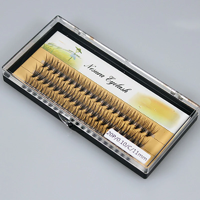 Накладные ресницы 20P 0 10 веер для салона красоты накладные корейский пугал