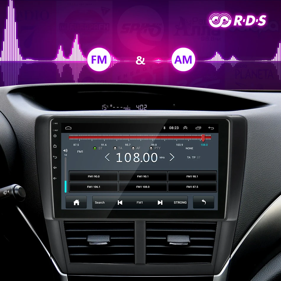 Jansite " RDS Wi-Fi автомобильное радио для Subaru Forester 3 2008-2012 Авторадио сенсорный экран для Android зеркало GPS-link плееры с рамкой