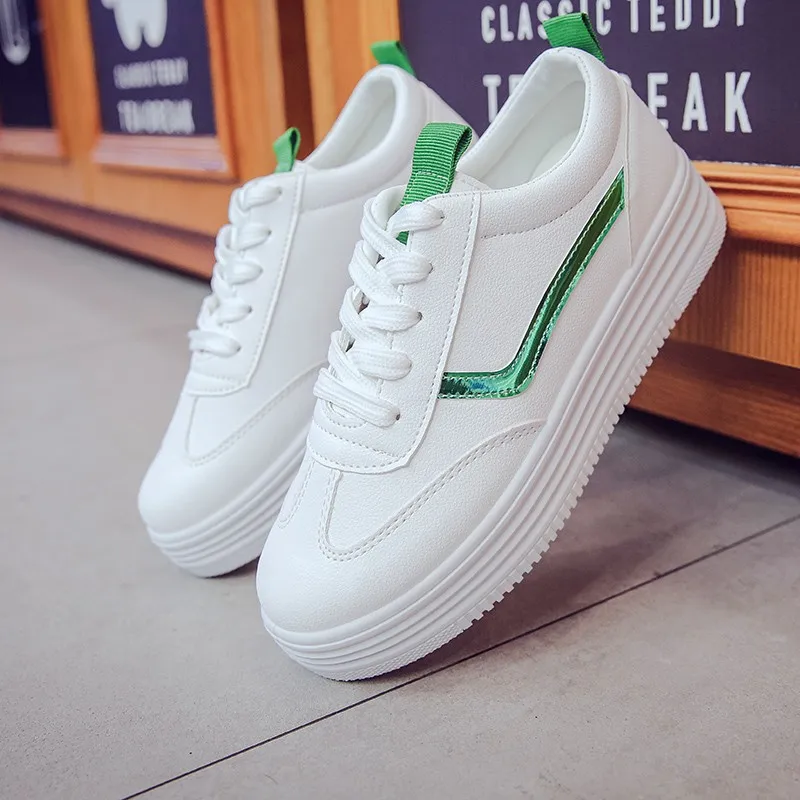 Women Shoes Autumn New Style Casual Sports Fashion Shoes Korean-style Stylish Versatile White Shoes Women's