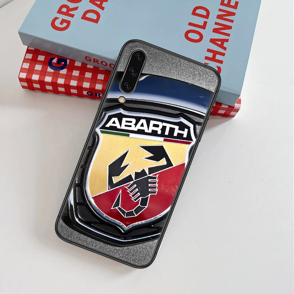 

Karl Abarth Sport Car Logo Phone Case For Samsung Galaxy A 3 5 7 8 10 20 20E 21S 30 30S 40 50 51 70 71 black Hoesjes Silicone