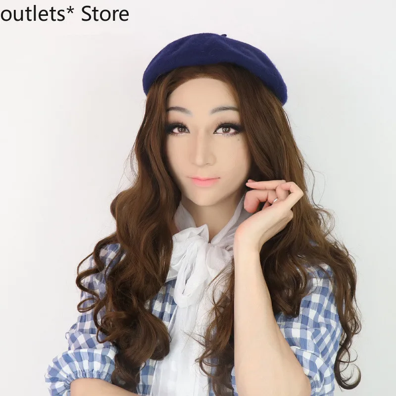 

New Transgender Silicone Shemale Artificial Mask Skin Crossdresser Dress Sexy Party Supplies Shemale Artificial Cosplay Latex