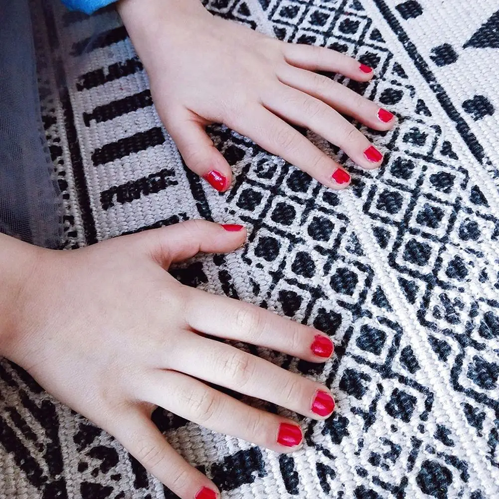 Детский лак для ногтей на водной основе Очищаемый Набор лаков косметика макияж