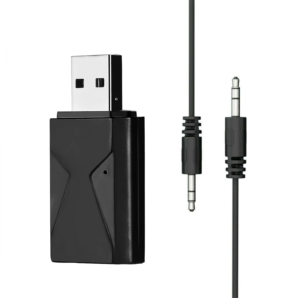 2-в-1 USB приемник 3 5 аудио передатчик BT беспроводной адаптер для ТВ/ПК наушников