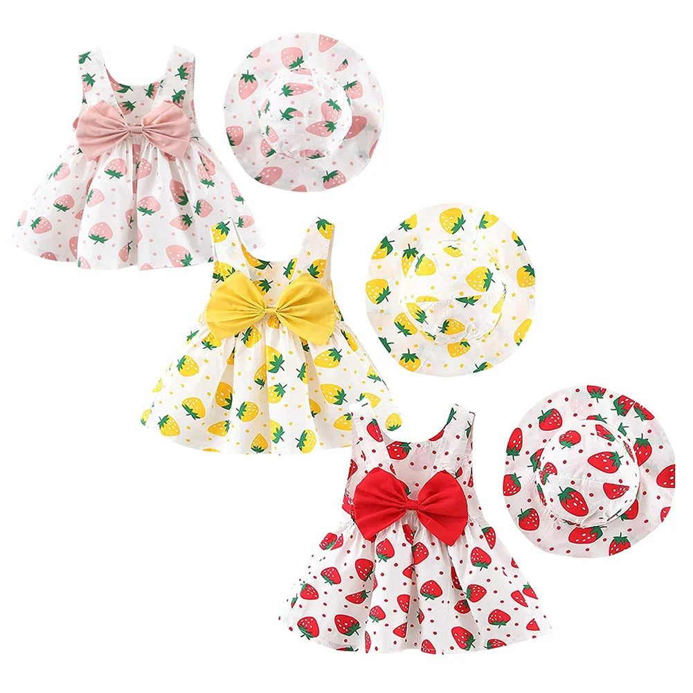 Пляжное платье принцессы для маленьких девочек милые хлопковые летние платья