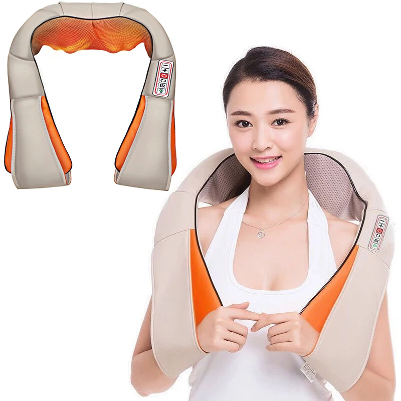 U образный разминающий Массажер для автомобиля/домашнего использования спины