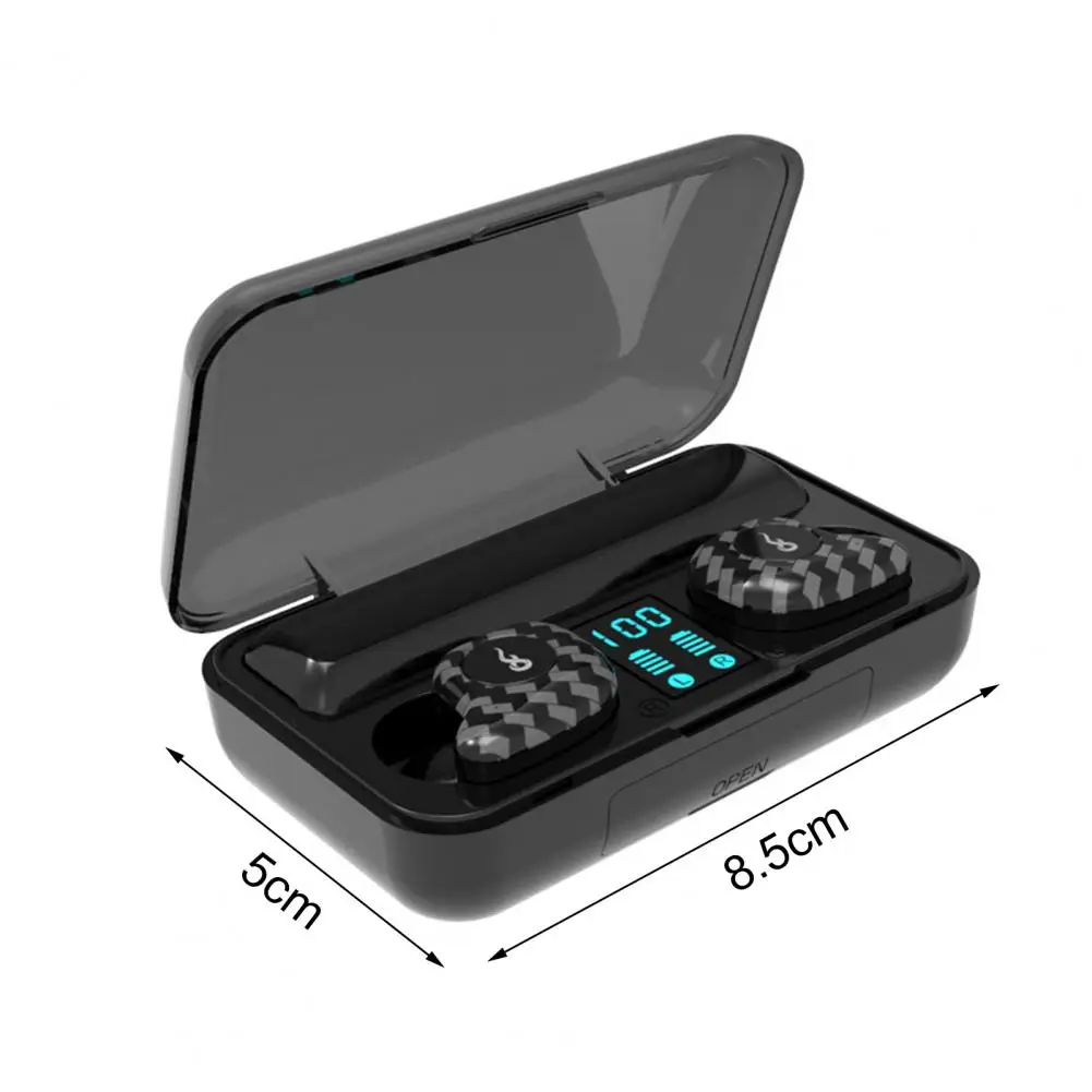 

Aygo M20 Wireless Bluetooth 5.0 Earphone 2000mAh Charging Box Noise Reduction Smart-touch Headset For iOS/Android Phones Call