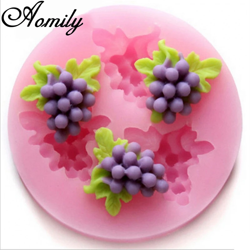 Помадка вишня ананас клубника личи черника Малина силиконовые формы торт