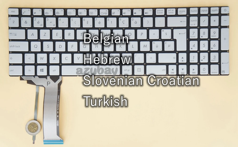 Клавиатура с подсветкой для Asus N551JB N551JK N551JM N551JQ N551JW N551JX N551VW N551ZU N552VW N552VX