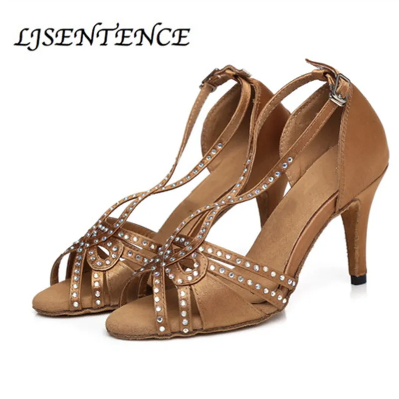 Женские туфли для Бальных и латиноамериканских танцев черные коричневые сальсы