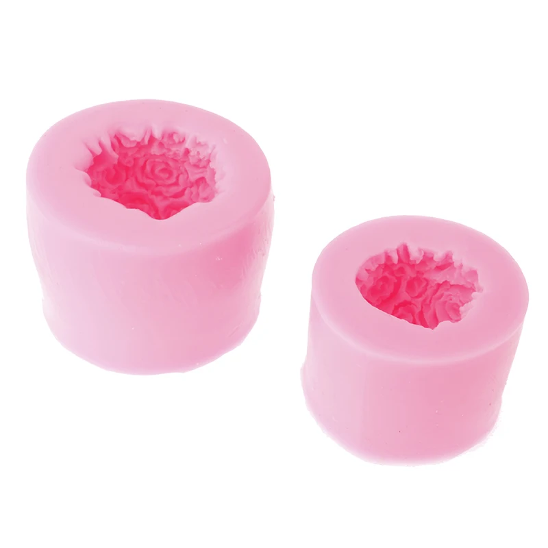 

1PC Flower Ball 3D Rose Shaped Silicone Decorative Soap Candle Molds DIY Soap Mould Crafts