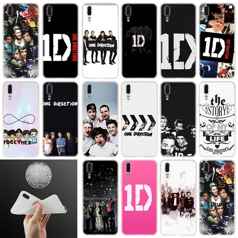 

Soft Silicone Case One Direction 1D For Huawei P50 P40 P30 P20 Pro Lite E P Samrt Z 2019 2020 Senior