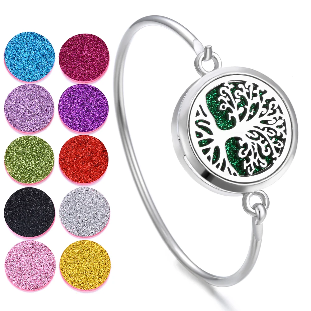 Новый парфюмерный браслет ювелирные изделия для ароматерапии диффузор эфирных