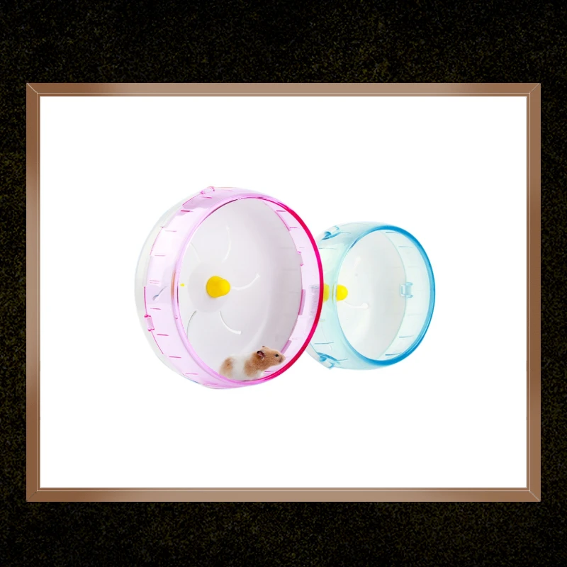 Новый хомяк беговой диск игрушка бесшумное вращающееся колесо для бега