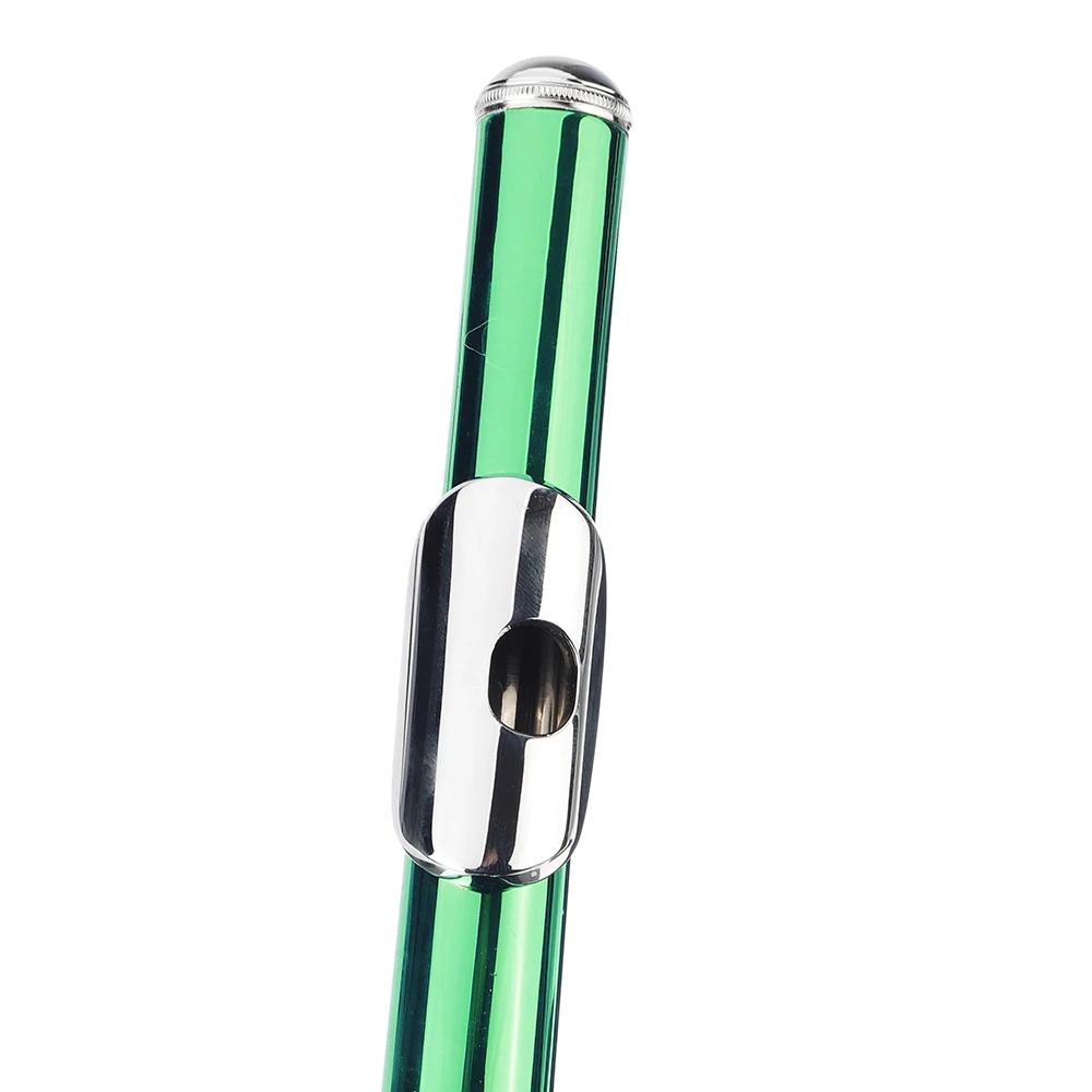 

Professional 16 Holes C Key Flute Copper with Cloth Screwdriver Gloves Bag Musical Instruments