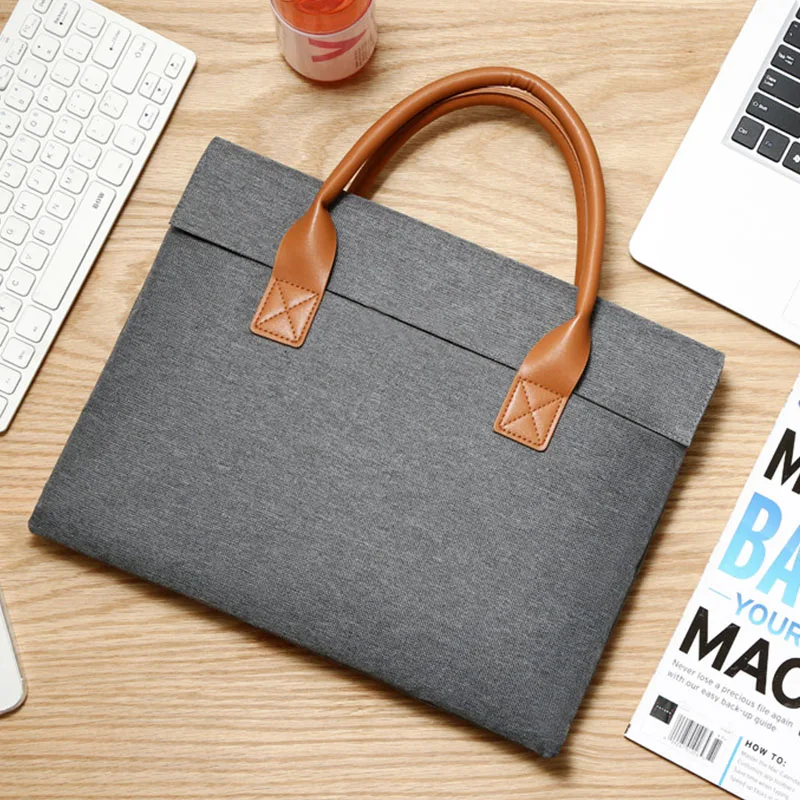 

Laptop Bag New Oxford Cloth Wear-resistant Business Commuter Briefcase Student Textbook Bag Large-capacity Lightweight Handbag