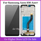Сенсорный ЖК-дисплей в сборе и рамка для Samsung A20s SM-A207 A207FDS A207GNDS A207MDS A207U