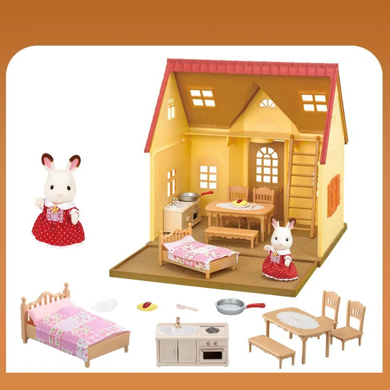 Sylvanian Families игрушка сладкий сон домик кукольный игровой набор для девочек игрушки