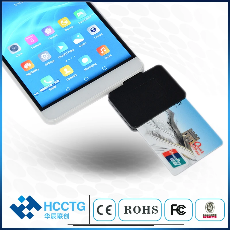 Карманный Type C USB Smart Mobile MPOS Card Reader DCR32 |