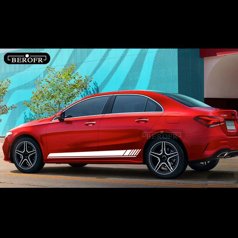 Боковые наклейки для автомобилей Audi BMW Ford Volkswagen Toyota Renault Peugeot Mercedes Honda виниловая