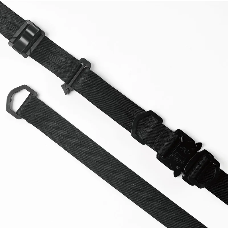 SILENSTORM Techwear унисекс тактический с пряжкой черный нейлоновый ремень в стиле хип