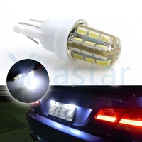 100x high quality silicone car led light t10 24 leds 3014 smd w5w 24smd 147 168 wedge door side bulb lamp dc 12v free shipping