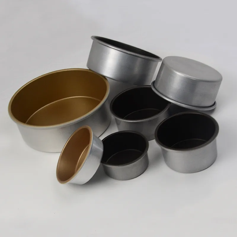 Кухонная Форма для пирога посуда выпекания буханка круглая алюминиевая коробка