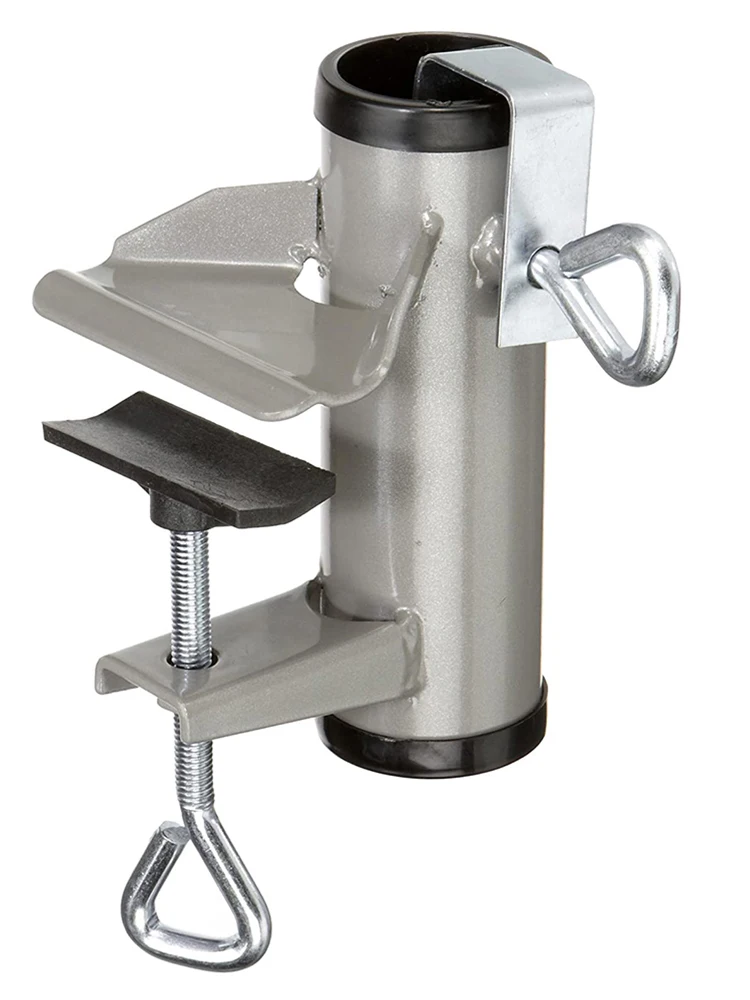 

Portable bracket bracket umbrella stand fixed clip garden courtyard balcony beach parasol holder is not easy to rust garden