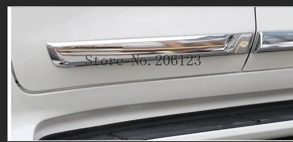 Хромированный корпус автомобиля боковая дверь аксессуары для отделки 2008 2018