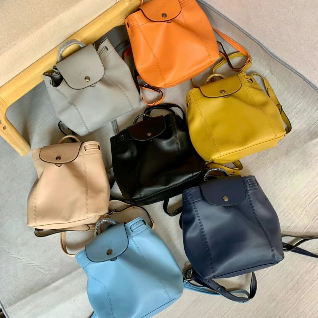 

New Arrival Brand Women's Genuine Leather Backpacks SchoolbagsHigh Quality Daily Travel Shopping Ladies Rucksack